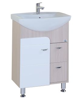 Напольная тумба под раковину Onika Стиль 106032 60см белый/ясень шимо